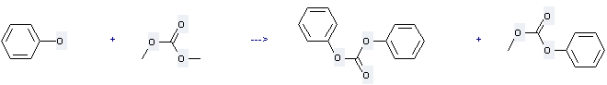 Diphenyl carbonate can be prepared by carbonic acid dimethyl ester and phenol